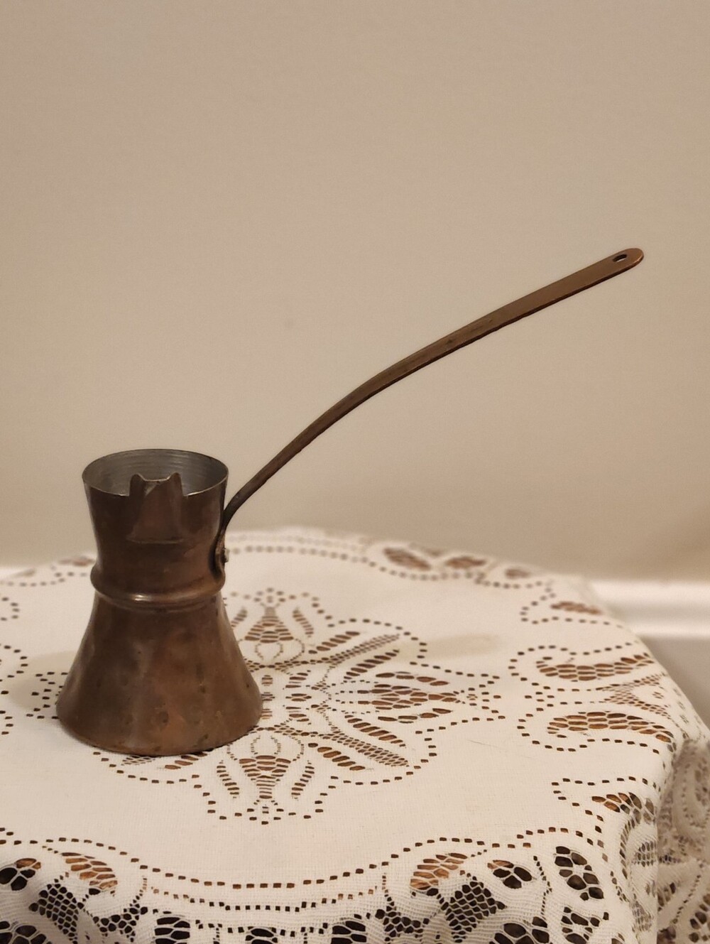 Vintage Turkish Copper Coffee Pot / Cerzve / Ibrik